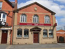 Former Connah's Quay Urban District Council Building, 286 High Street, now a restaurant. Former Urban District Council Building, Connah's Quay.jpg