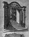 Eingang zur Kaisertreppe, Kupferstich von 1742