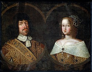Frederik III of Denmark (1609 – 70) and Sofia Amalia of Braunschweig-Lyneburg (1628 – 85)