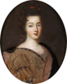 French School - Portrait of a Lady, oval.png