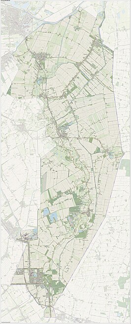 Kaart van Westerwolde