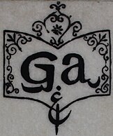 The logo of Ghalib Academy