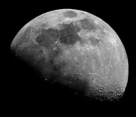 A composite of several Digital-SLR photos compiled in Photoshop taken via eyepiece projection from an 8-inch Schmidt Cassegrain telescope.