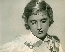 La actriz Lyudmila Glazova, 1936