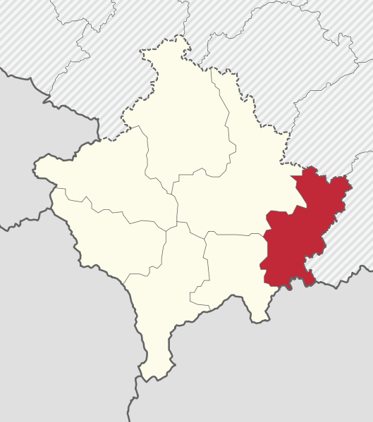 File:Gnjilane in Kosovo (Kosovo semi-independent) (UNMIK).svg