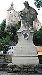 Figure shrine St.  Johannes Nepomuk