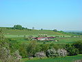 La ferme Esch sur le ban de Coume, depuis le plateau des Espen.