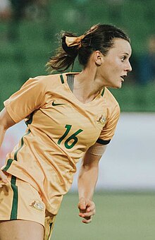 16 Official 2018 Matildas jersey signed by squad