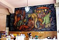 Mural of miners