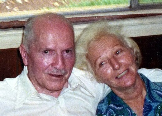 Heinlein en Ginny in 1980