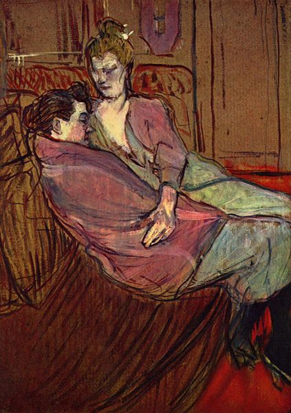Les Deux Amies d'Henri Toulouse Lautrec (1894).