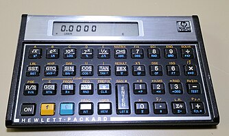 HP-15C from the 1980s