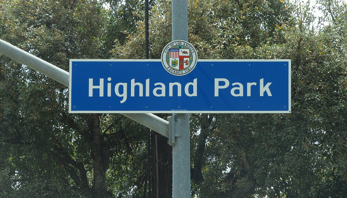 Highland Park Los Angeles Map Highland Park, Los Angeles - Wikipedia