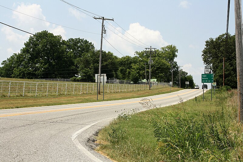 File:Highway 392 west of Highway 397 near Harrison, AR.jpg