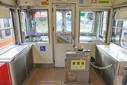 8800番台の乗務員室（モハ8802）