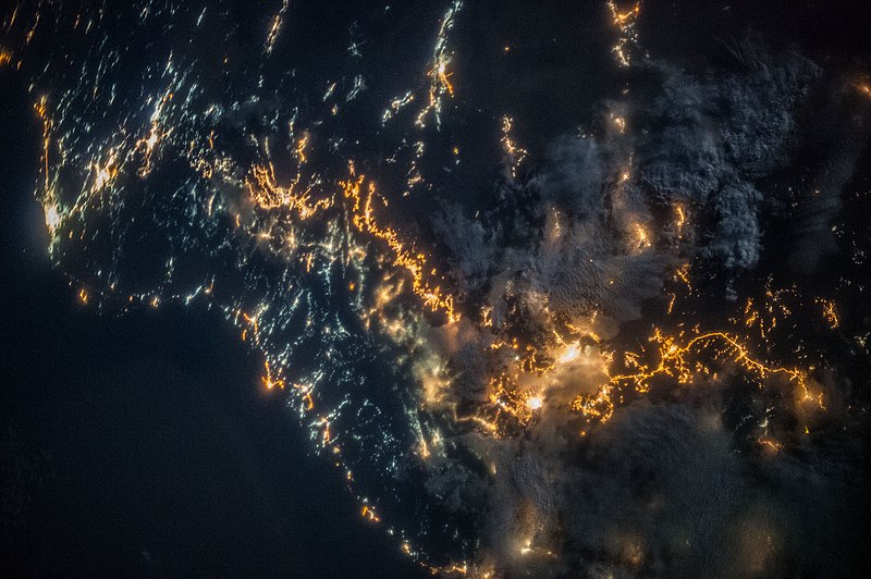 File:ISS-36 Nighttime view of southwestern Saudi Arabia.jpg