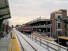 The MBTA station in North Leominster