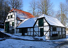 Maste-Barendorf historic factory [de], Iserlohn (ca. 1850), a pre-industrial factory, producing sewing needles. Iserlohn-Barendorf10-Bubo.JPG