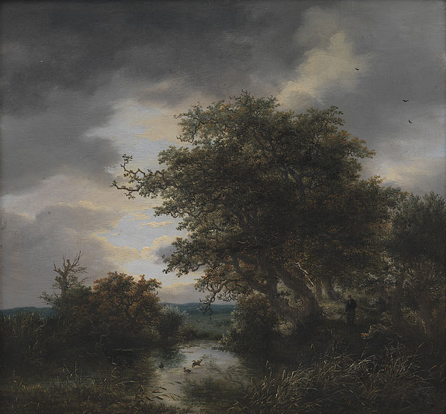 File:Jacob van Ruisdael - Oak Trees by a Pond.jpg