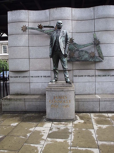 Statue of Connolly in Dublin