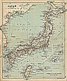 Japan with inset map Formosa and Riu-Kiu Islands from A Literary and Historical Atlas of Asia, by J.G. Bartholomew. J.M. Dent and Sons, Ltd. 1912.jpg