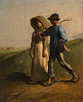 Jean-Franҫois Millet - Gå på arbejde - Google Art Project.jpg