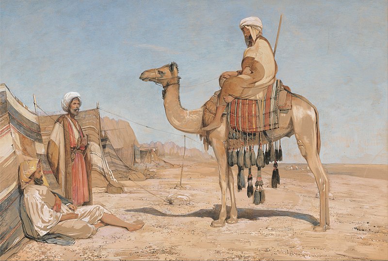 File:John Frederick Lewis - A Bedouin Encampment; or, Bedouin Arabs - Google Art Project.jpg