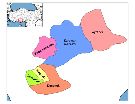 Fail:Karaman districts.png