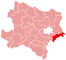 Bezirk Bruck an der Leitha location map