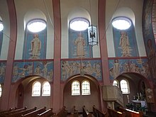 Malerei in der katholischen Pfarrkirche