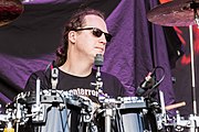 Schlagzeuger Chris Gripp