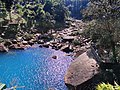 * Nomination Krang Suri Waterfall in West Jaintia Hills, Meghalaya, India. -- ANKAN 03:38, 9 September 2021 (UTC) * Decline  Oppose Sorry, the colour cast is too heavy. --Zinnmann 13:25, 14 September 2021 (UTC)