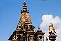 * Nomination Krisnna Temple and Garuda at Patan Durbar Squre. -- Nirmal Dulal 08:05, 12 October 2018 (UTC)  Comment Is tilted to the left, crop is too tight, a litle bit noisy --Cvmontuy 15:28, 12 October 2018 (UTC)  Done Corrected. -- Nirmal Dulal 08:35, 14 October 2018 (UTC) * Promotion Good quality. --Cvmontuy 03:50, 20 October 2018 (UTC)