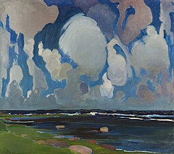 Nubes en Finlandia, 1908