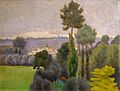 L329 - Léo Gausson - Le village dans la verdure.JPG