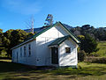 Baptist church in Liffey, Tasmania, Australia