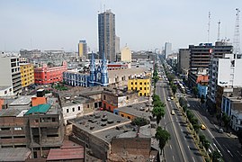 En el skyline de Lima