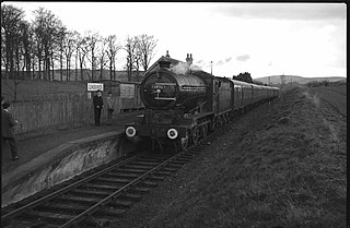 Lindores railway station Disused railway station in Lindores, Fife