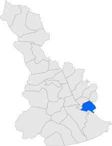 Poziția localității Cornellà de Llobregat