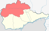 Location of Obluchensky District (Jewish AO)