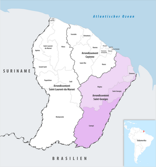 <span class="mw-page-title-main">Arrondissement of Saint-Georges</span> Arrondissement in French Guiana, France