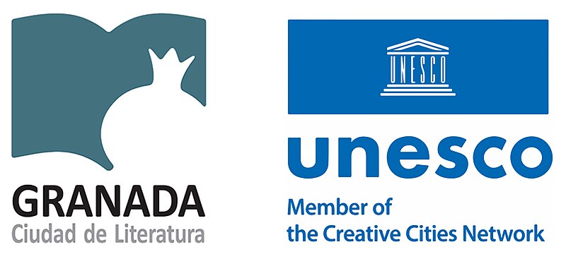 File:Logotipo oficial de Granada Ciudad Creativa de la Unesco en Literatura.jpg