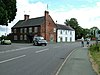 Looking away from the castle along the road out of Whittington - geograph.org.uk - 1478776.jpg