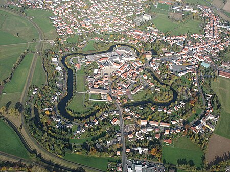 Luftbild Wasserfestung Ziegenhain