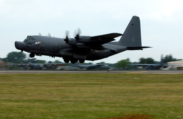 MC-130H Combat Talon II infiltration/exfiltration and aerial refueling aircraft