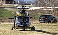 * Nomination Maryland State Police AW139 Trooper 3, near the Monocacy River, Maryland. Better crop than yesterday.Distortion is exhaust and rotor turbulence. --Acroterion 03:48, 17 March 2022 (UTC) * Decline  Oppose Sorry, IMO a little bit difficult. The sharpness should be better. And the crop could be better. --XRay 04:53, 17 March 2022 (UTC)