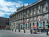 The Museo Nacional de Arte with the equestrian statue in forefront