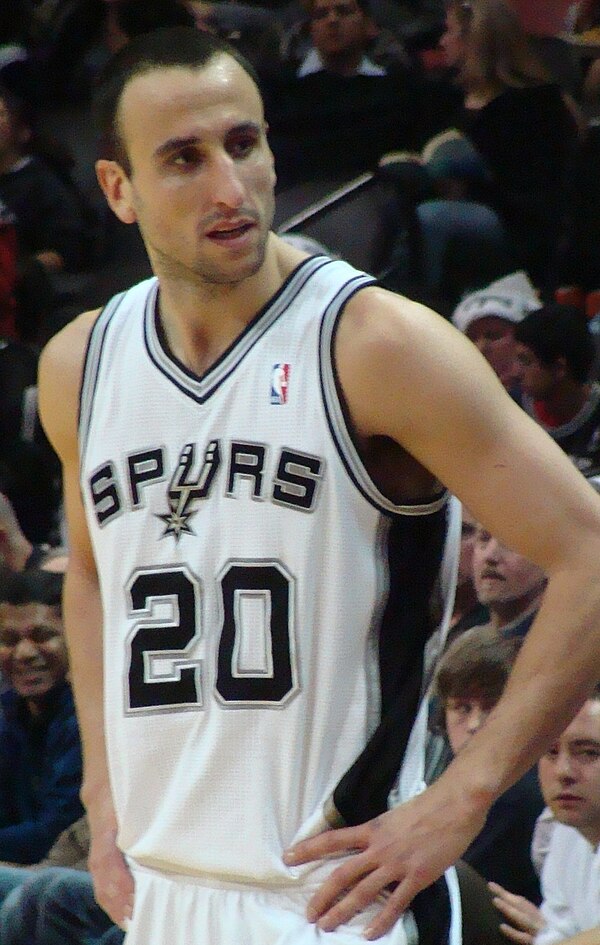 Manu Ginóbili won the award in the 2007–08 NBA season.