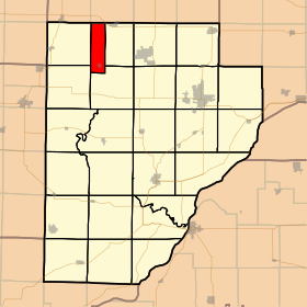 Placering af Ellisville Township