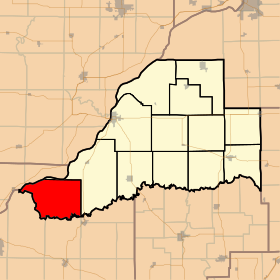Placering af Lynchburg Township